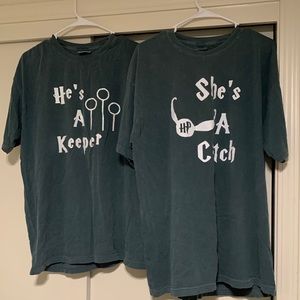 Harry Potter Couple Shirts